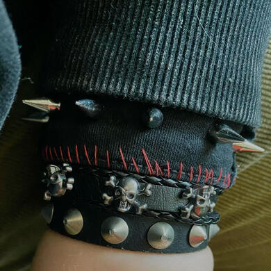 spiked and studded bracelets spiked and studded bracelets